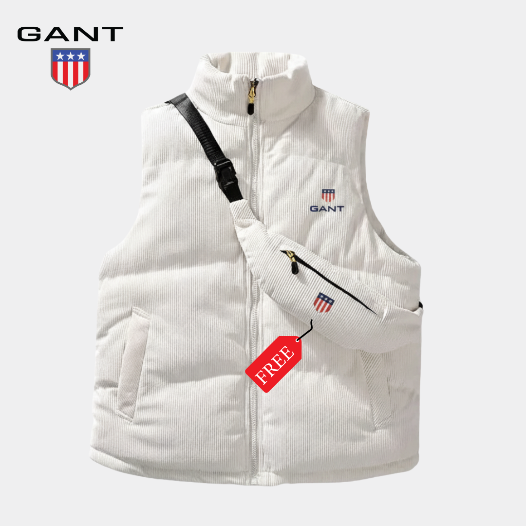 GᎪΝᎢ - Chaleco acolchado de pana + bolso GRATIS