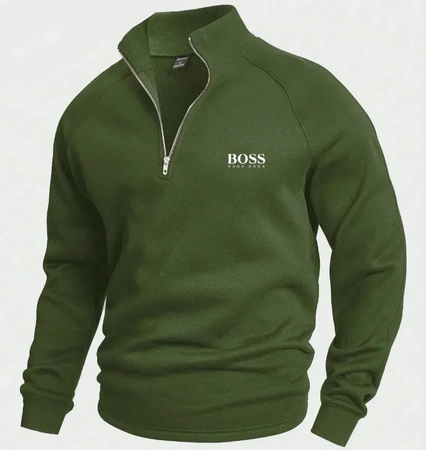 НՍԌО ВОЅЅ™ Jersey de algodón con media cremallera