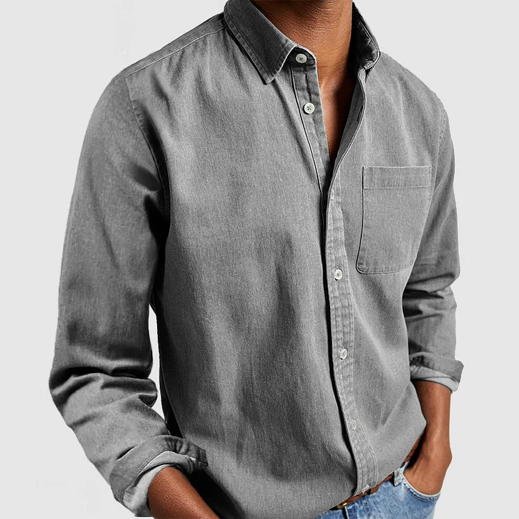 Stefano - Polo casual a maniche lunghe