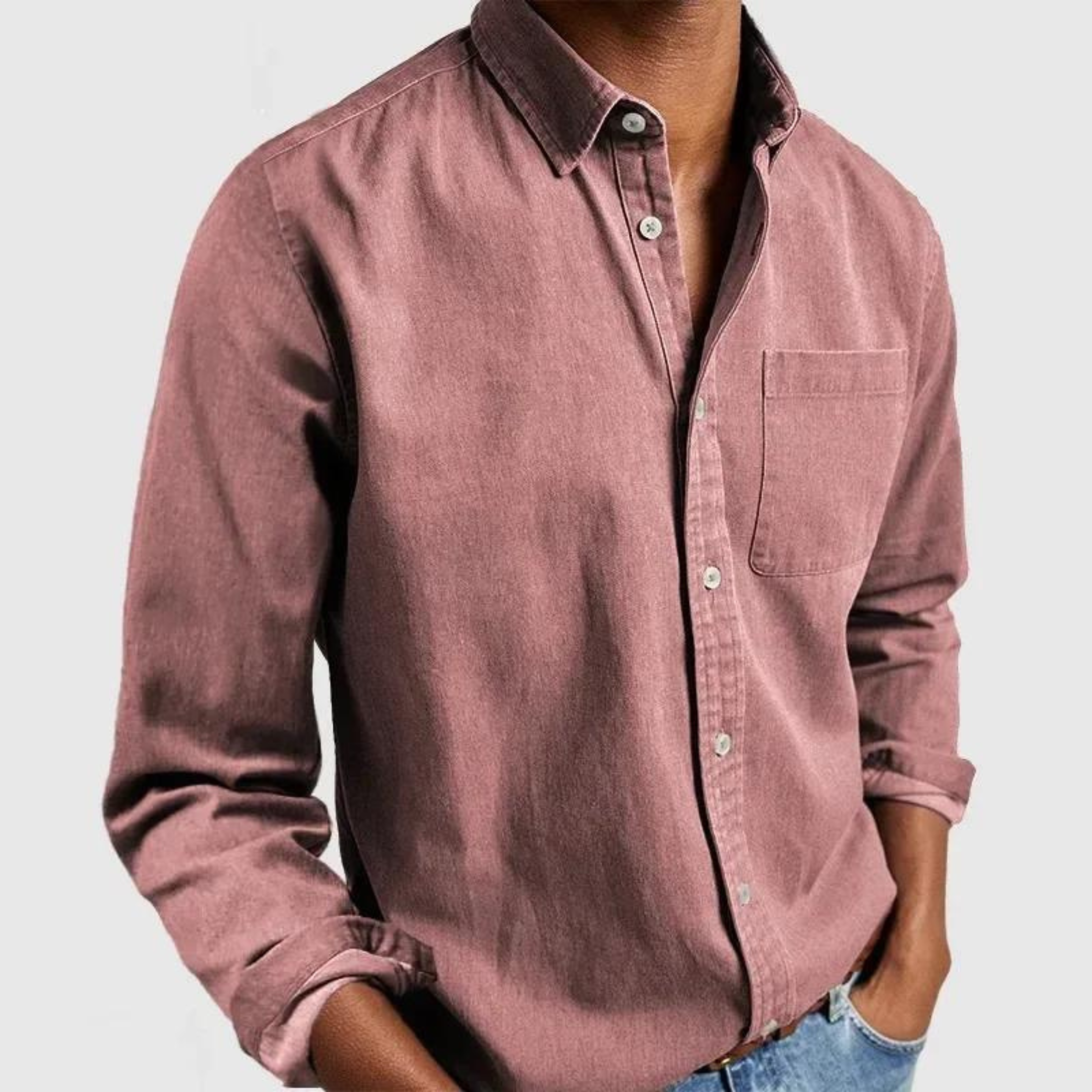 Stefano - Polo casual a maniche lunghe