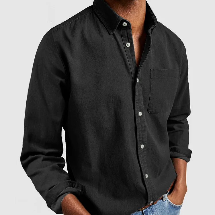 Stefano - Polo casual a maniche lunghe