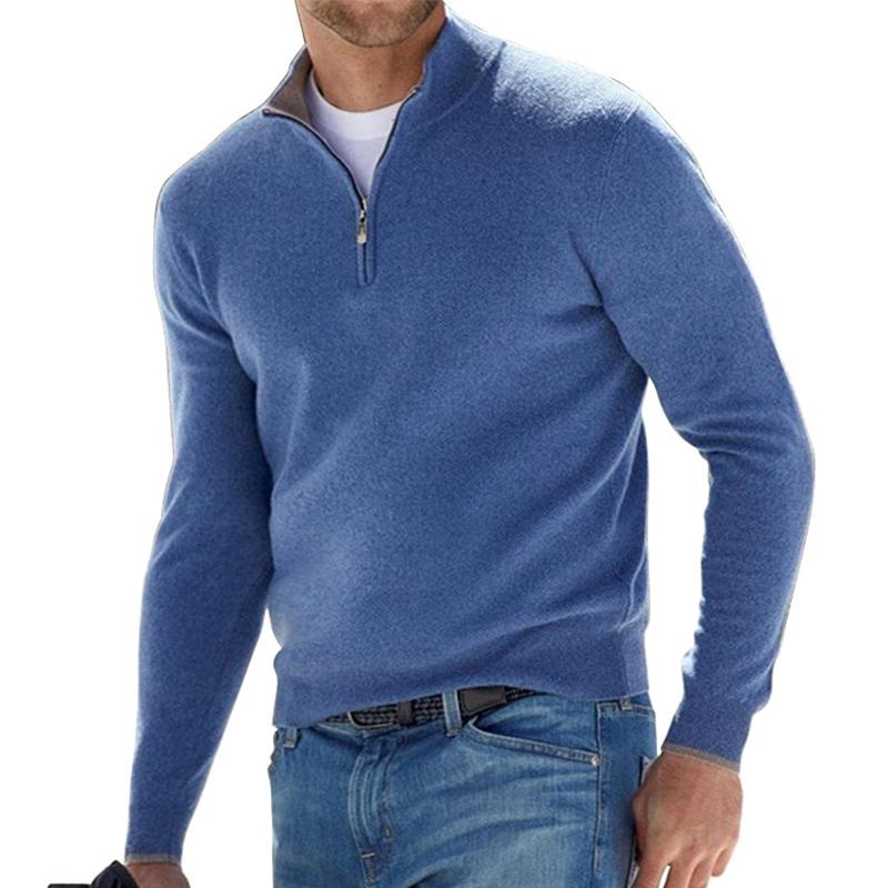 Levi - Maglia con zip moderna