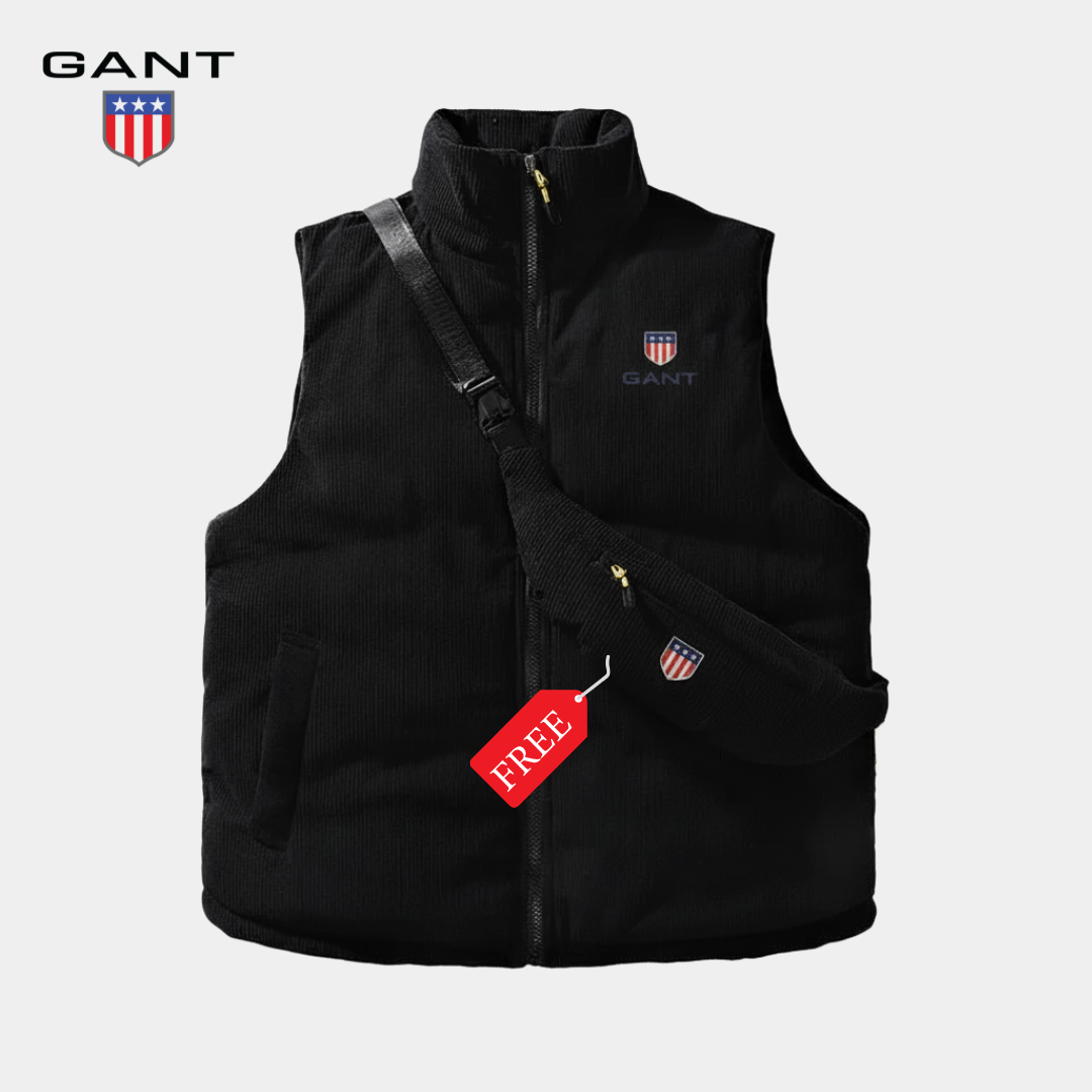 GᎪΝᎢ - Chaleco acolchado de pana + bolso GRATIS