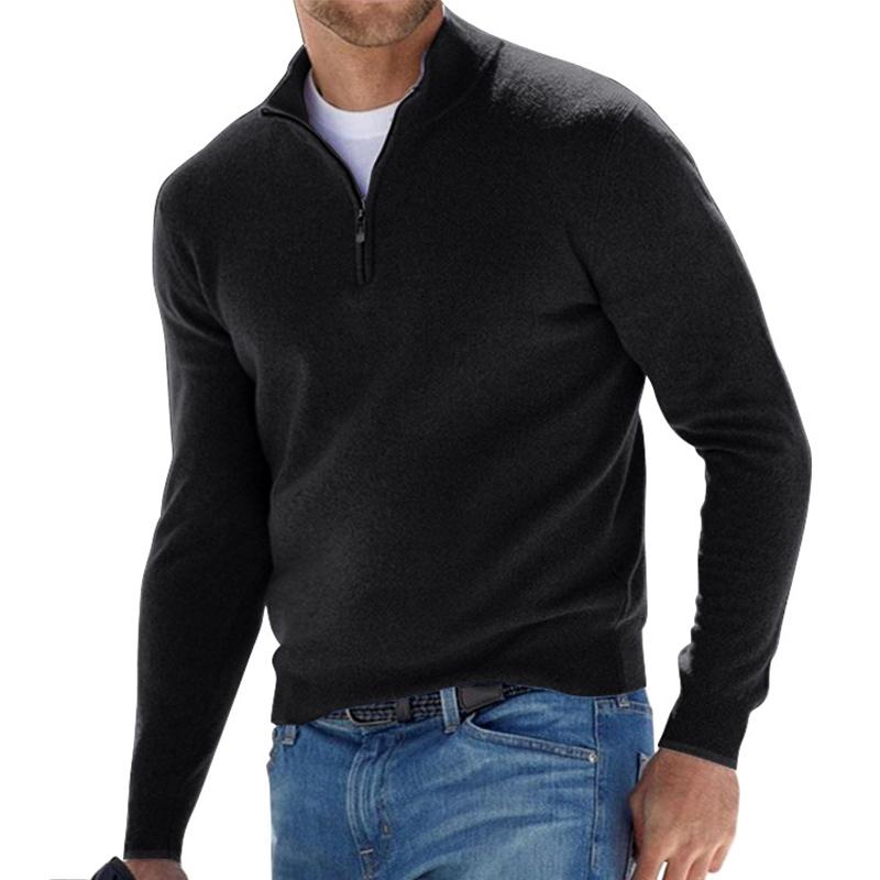 Levi - Maglia con zip moderna