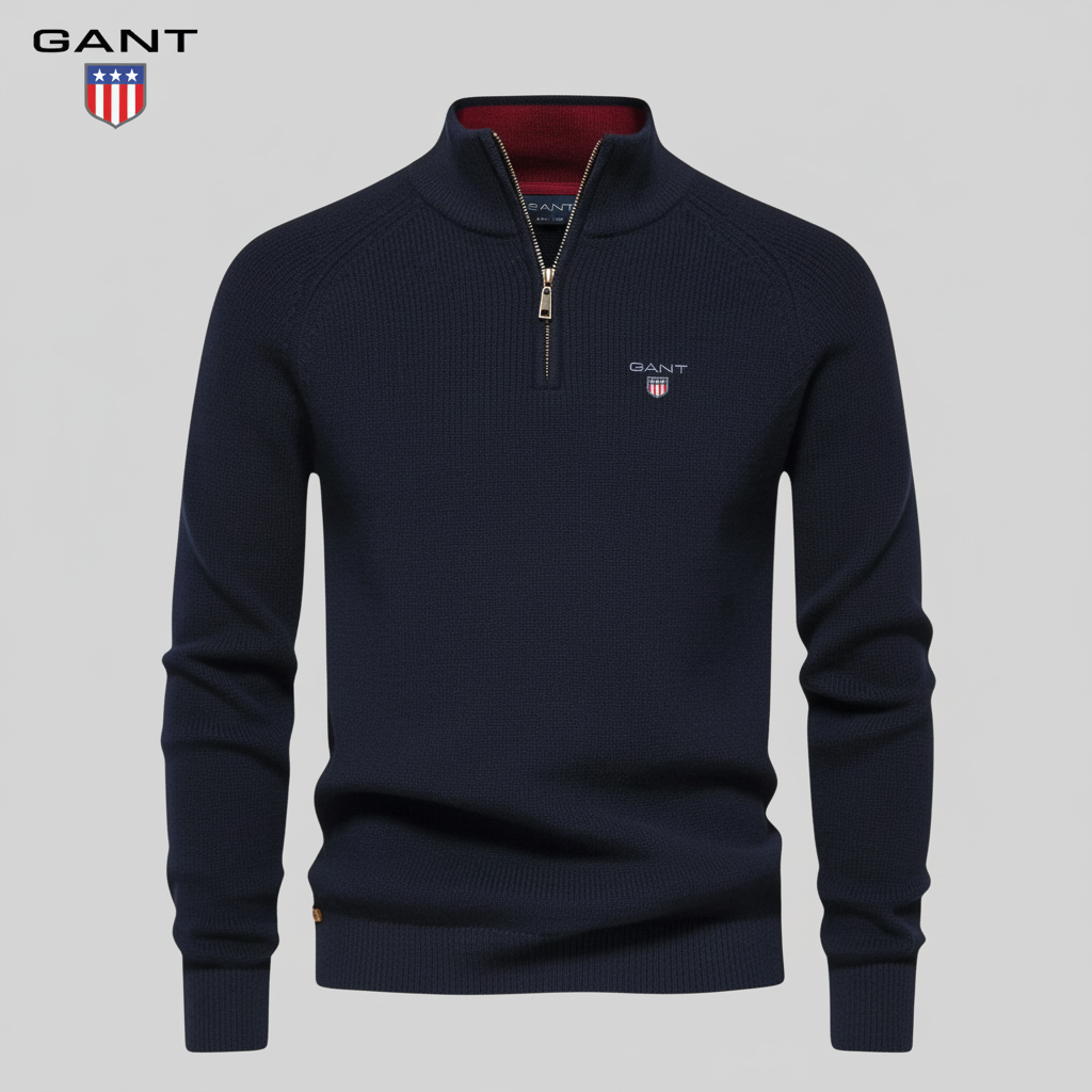 GᎪΝᎢ - Jersey con cremallera Premium