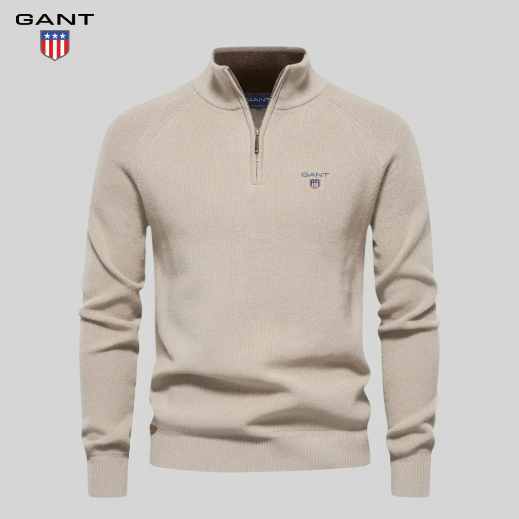 GᎪΝᎢ - Jersey con cremallera Premium