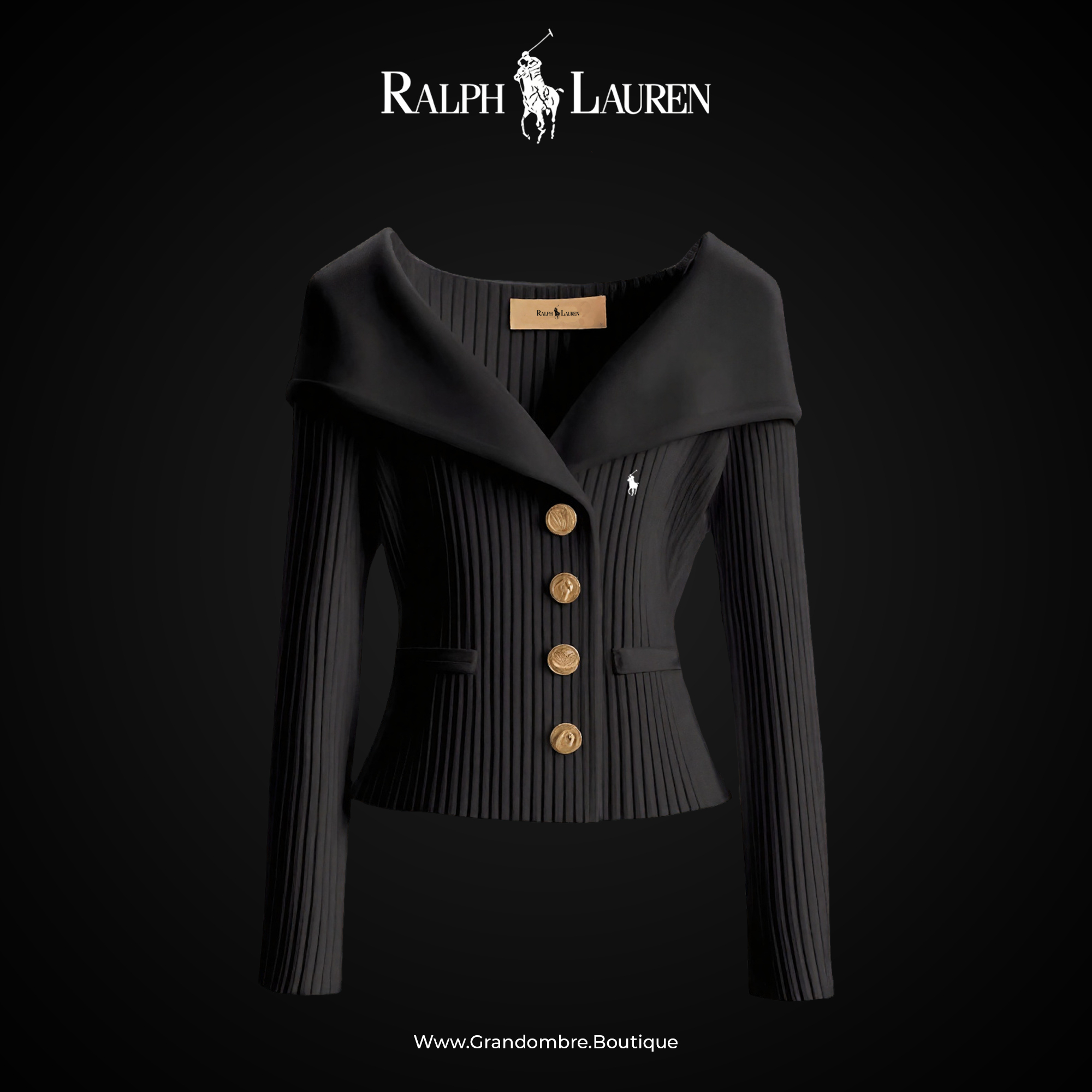 ᏒᎪᏞᏢᎻ ᏞᎪՍᏒЕΝ - Cardigan «Polo Chic» para mujer