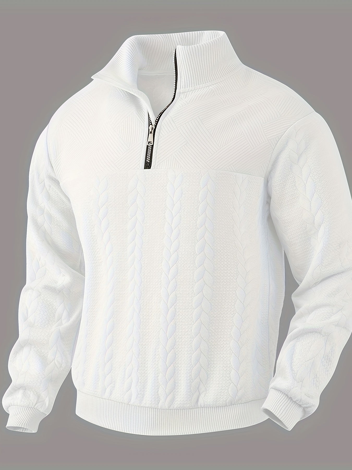 Rafael – maglione moderno con zip