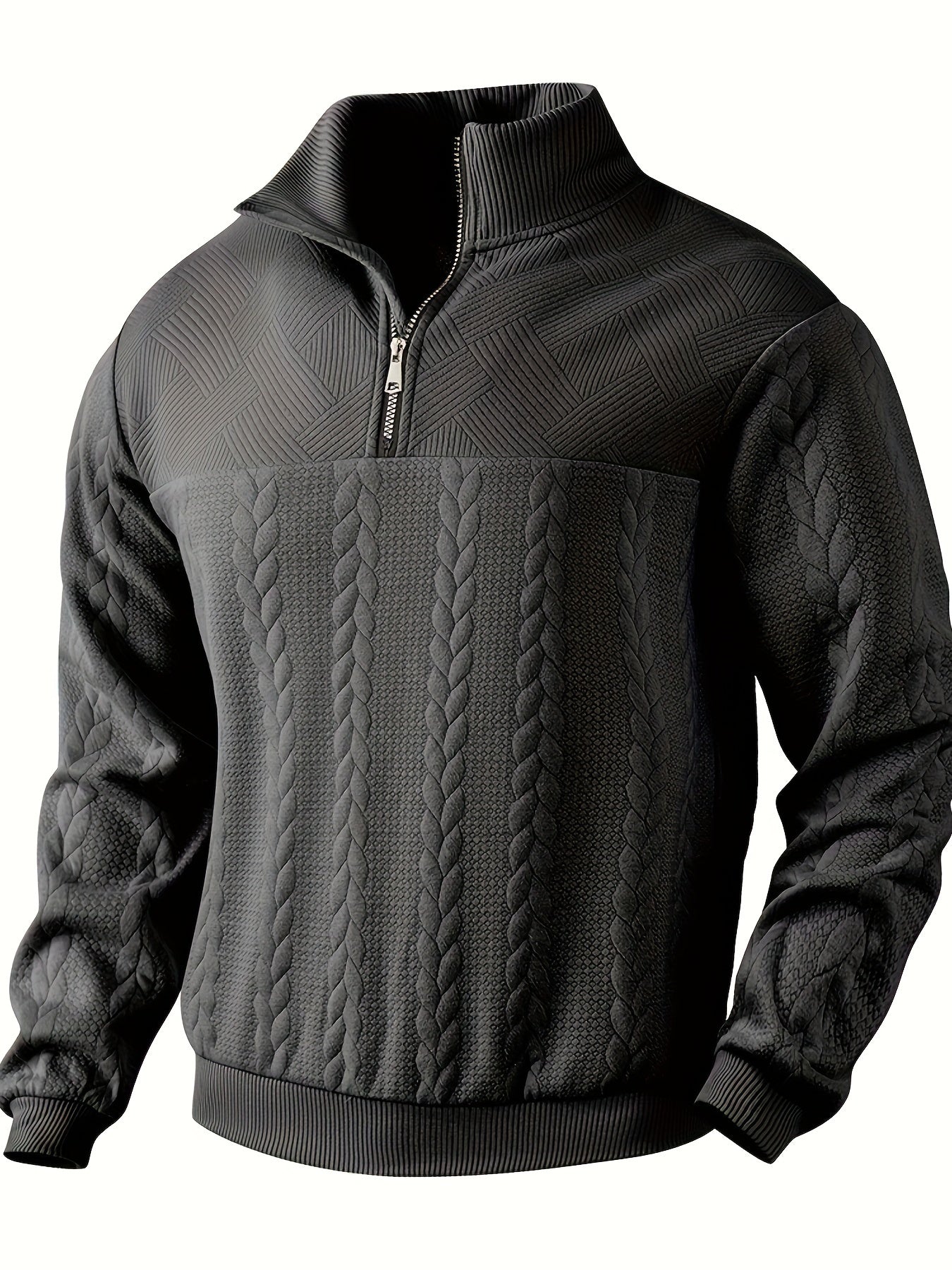 Rafael – maglione moderno con zip